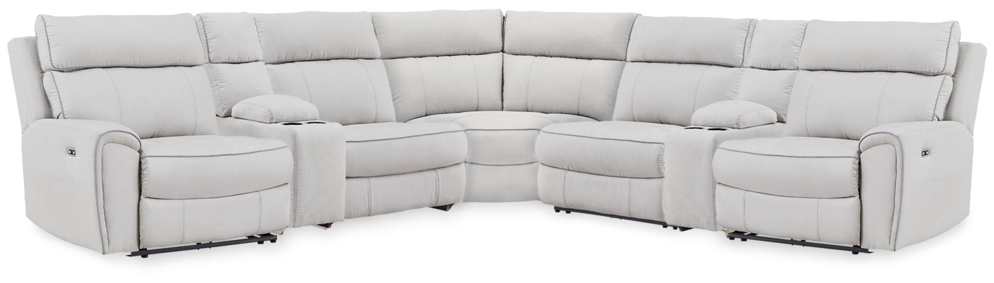 Social Pointe - Reclining Sectional - Stylish Home Furniture