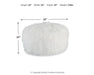 Galice - Oversized Ottoman - Stylish Home Furniture