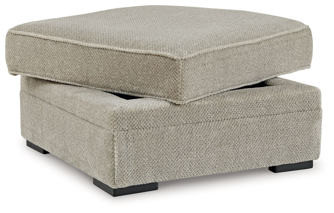 Calnita - Ottoman With Storage - Sisal - Stylish Home Furniture