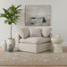 Indulge - Linen Corner Chair - Stylish Home Furniture