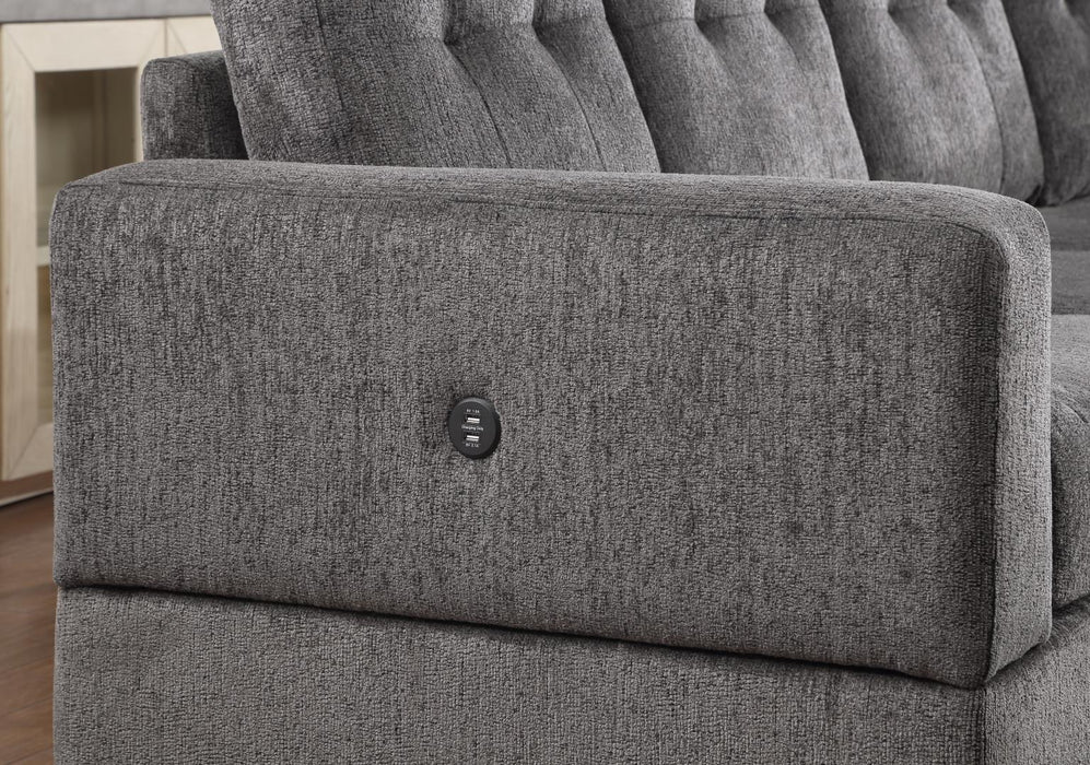 U323 - 2 Piece Sectional - Gray