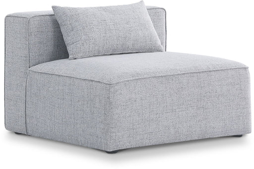 Cube - Linen Armless Chair