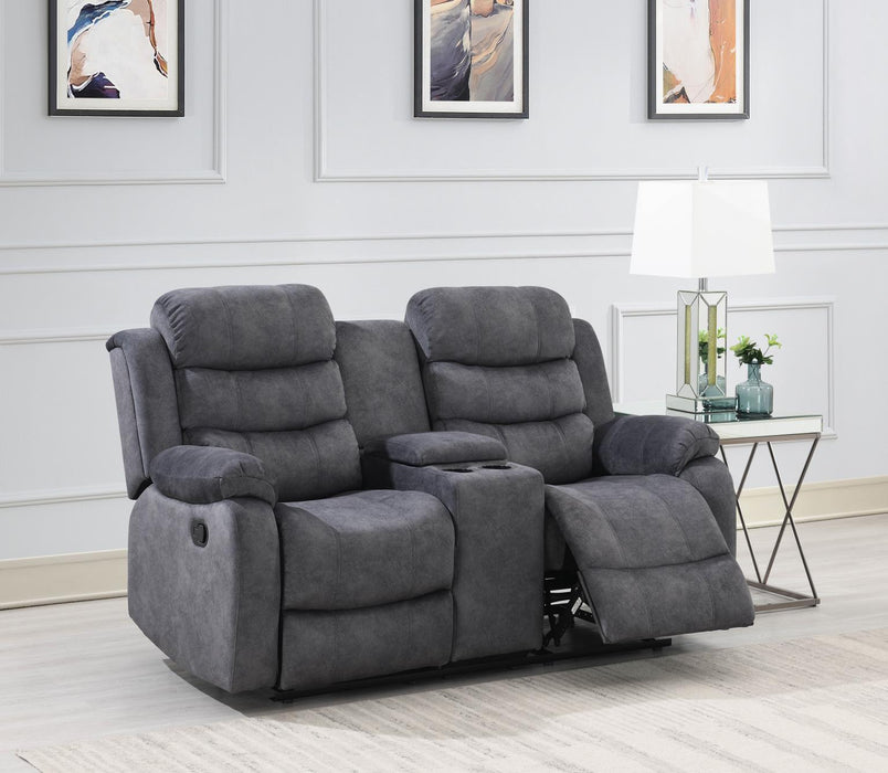 U194 - Motion Loveseat - Gray