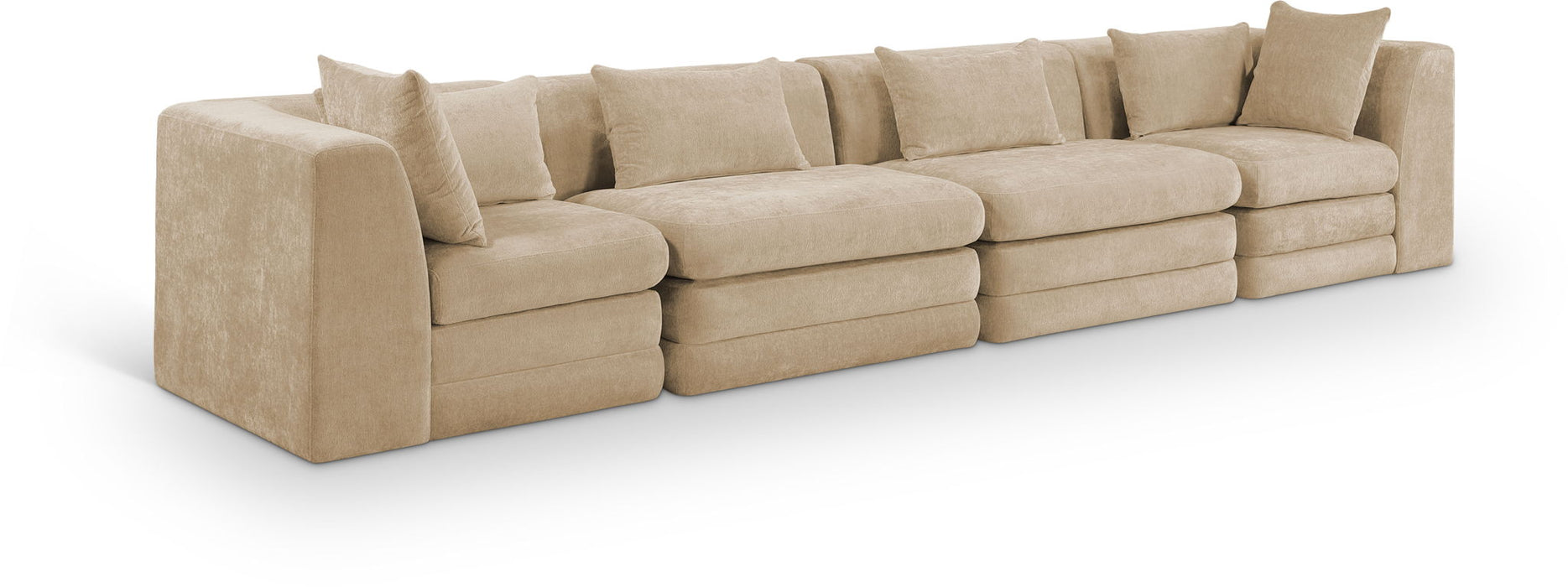 Stellar - 4 Piece Upholstered Modular Sectional