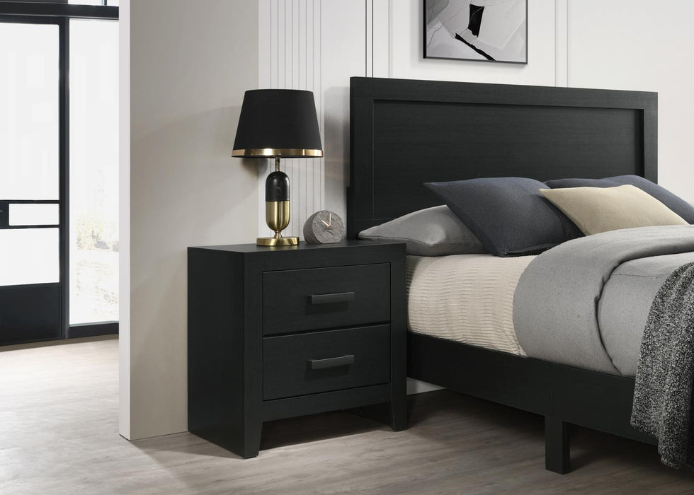 B525 - Nightstand - Black