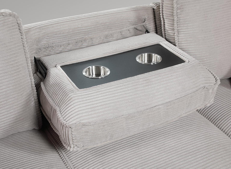 U393 - Sofa Chaise Sectional - Beige - Stylish Home Furniture