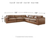 Emilia - Sectional - Stylish Home Furniture