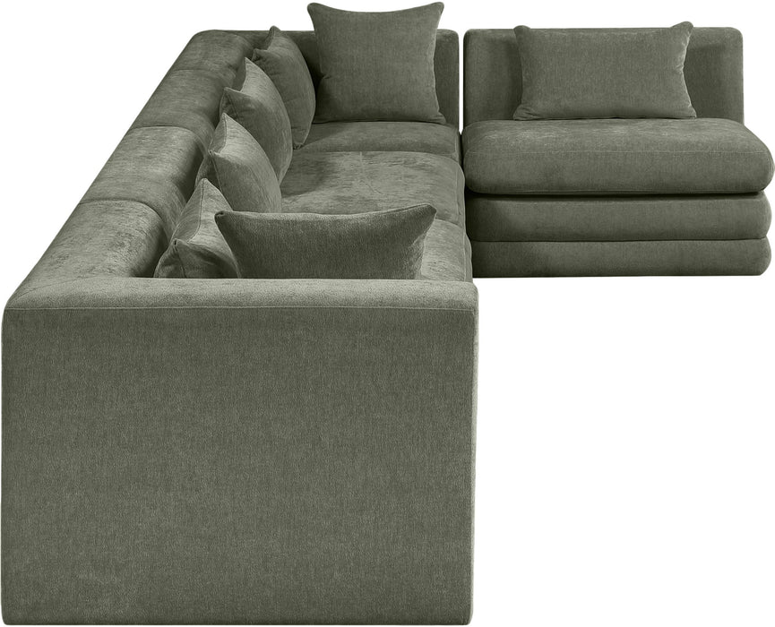 Stellar - 5 Piece Upholstered Modular Sectional