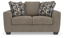 Triston-Peaks - Loveseat - Suede - Stylish Home Furniture