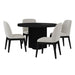 Rosalie - Standard Height Round Dining Set - Stylish Home Furniture