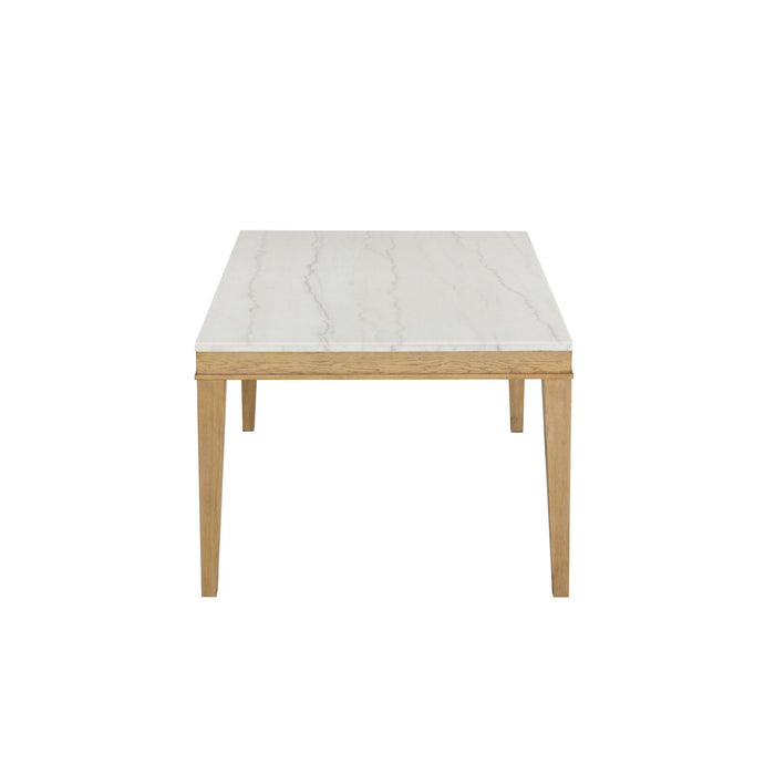 Essence - 70" Rectangle Dining Table With Marble Top - Stylish Home Furniture