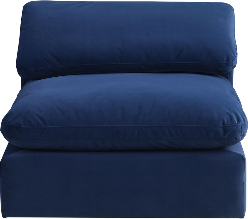 Comfy - Velvet Armless Chair