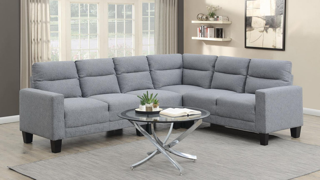 U338 - 4 Piece Sectional - Gray