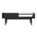 Lanette - Coffee Table With White Marble And Lift-Top - Black - Stylish Home Furniture