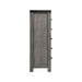 Wade - 5-Drawer Chest - Black Finish - Stylish Home Furniture