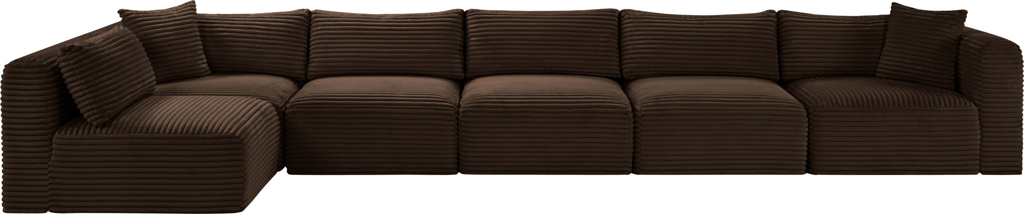 Shaggy - 6 Piece Modular Sectional