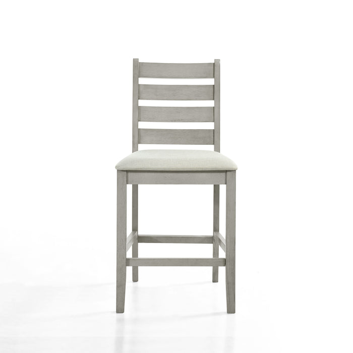 Pascal - Ladderback Counter Chair (Set of 2)