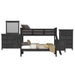 Hampton Kids - Bunk With Ladder Bedroom Set - Stylish Home Furniture