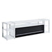 Midway - 80" TV Console With Firelight - White - Stylish Home Furniture