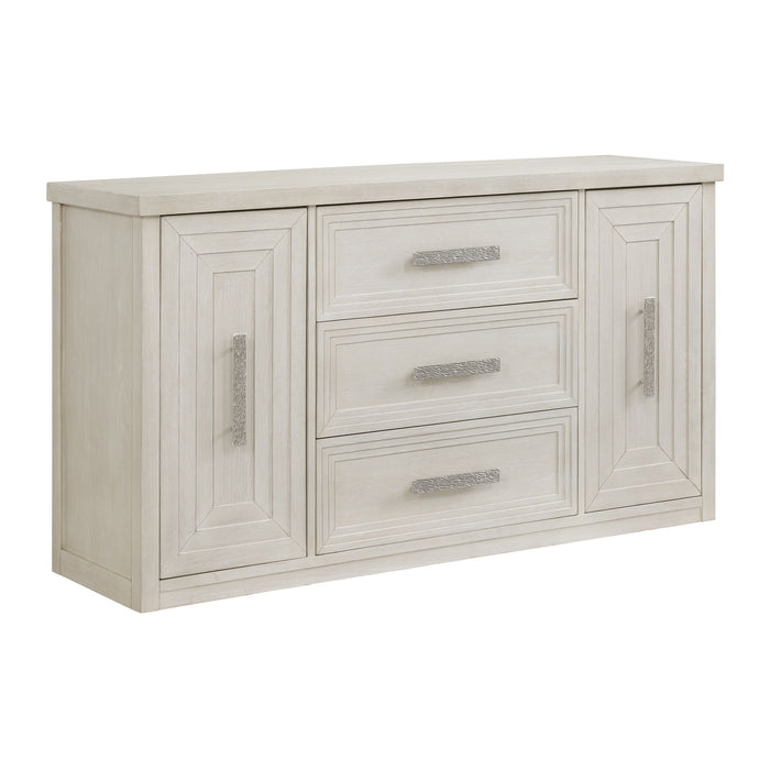 Avalanche - Server - Antique White - Stylish Home Furniture