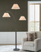 Gibbswellner - Metal Arc Lamp - Black - Stylish Home Furniture