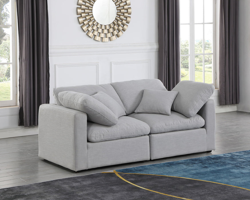 Indulge - Linen 2 Seat Modular Sofa