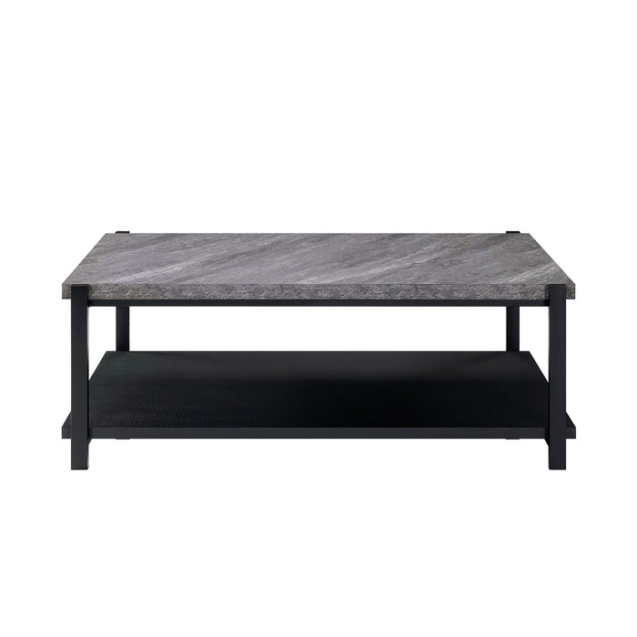 Linea - 3 Piece Occasional Set (1 Coffee & 2 End Tables) - Dark Gray - Stylish Home Furniture