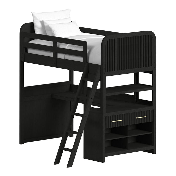 Ridgemont - Loft Complete Bunk Bed - Stylish Home Furniture