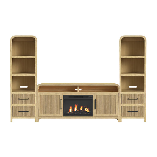 Ridgemont - 4 Piece Entertainment Unit With 70" TV Console - Stylish Home Furniture