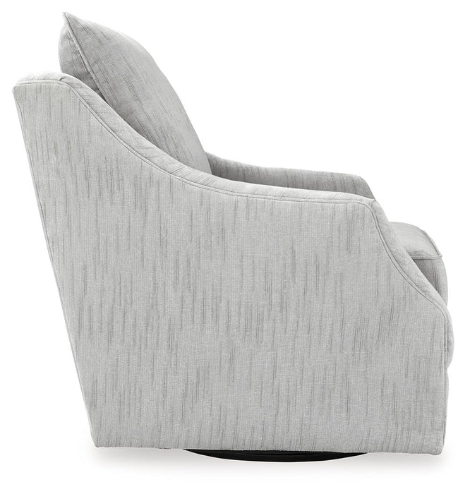 Gubbins - Swivel Accent Chair - Gray - Stylish Home Furniture
