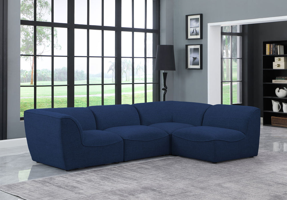 Miramar - Modular Sectional 4 Piece - Navy