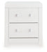 Maeling - Two Drawer Night Stand - Stylish Home Furniture