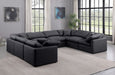 Indulge - Faux Leather 8 Piece Modular Sectional - Stylish Home Furniture
