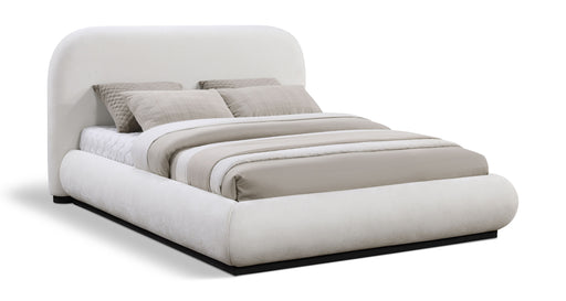 Vaughn - Chenille Bed With Black Base