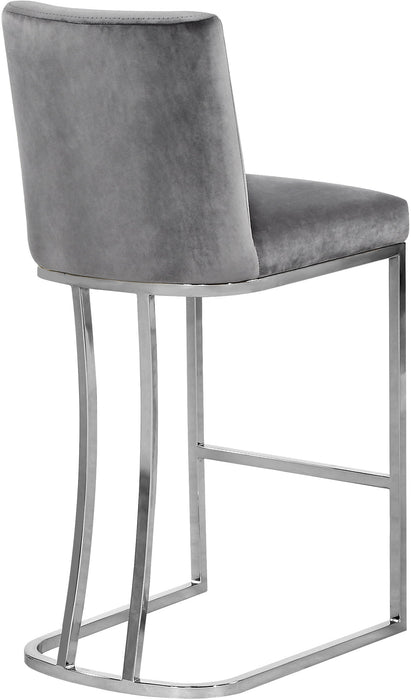 Heidi - Stool with Chrome Legs