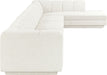 Modari - Sectional - Cream - Stylish Home Furniture