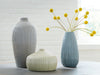 Eiderman - Vase Set (Set of 3) - Gray / Blue / Green - Stylish Home Furniture