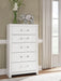 Maeling - Five Drawer Chest - Stylish Home Furniture