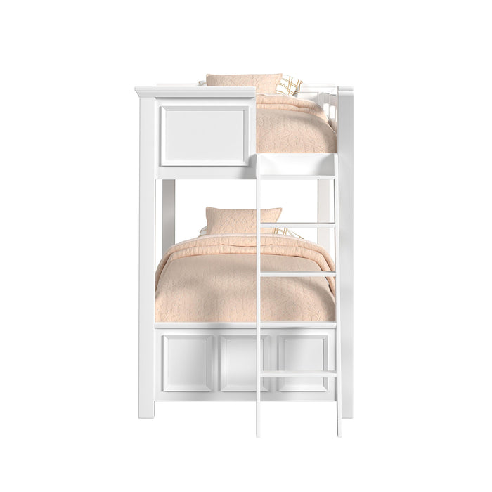 Hampton Kids - Bunk Bed With Ladder - Stylish Home Furniture