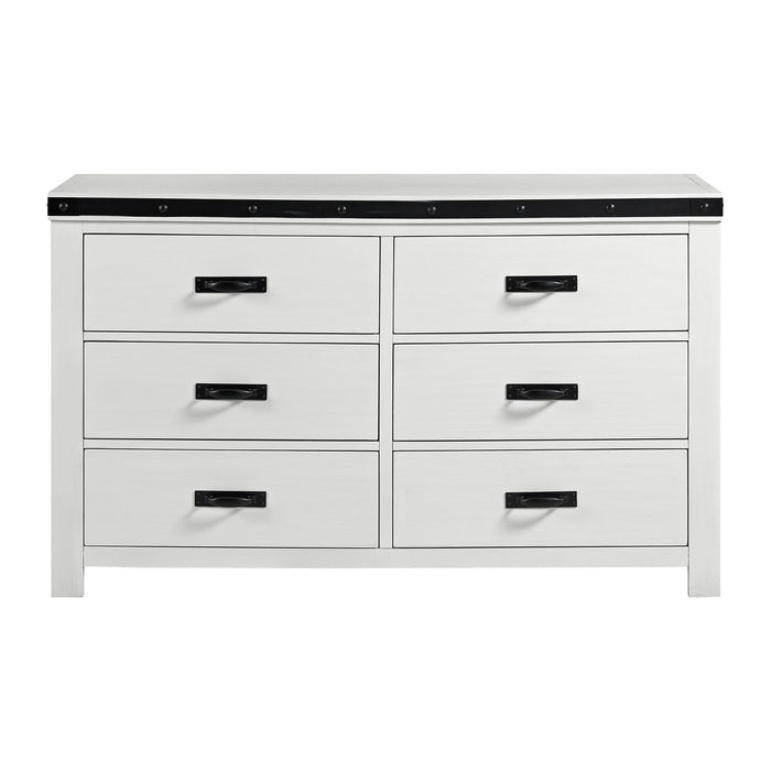 Wade - Youth 6-Drawer Dresser - Stylish Home Furniture