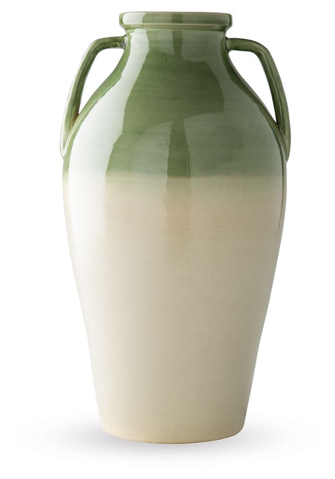Andorbury - Vase - Green / Beige - Stylish Home Furniture