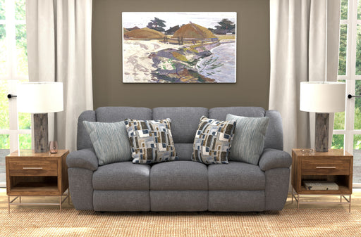 Trifecta - Sofa With 3 Recliners and Drop Down Table