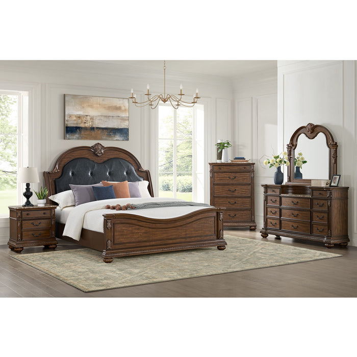 Cadenza - Dresser And Mirror Set - Brown - Stylish Home Furniture