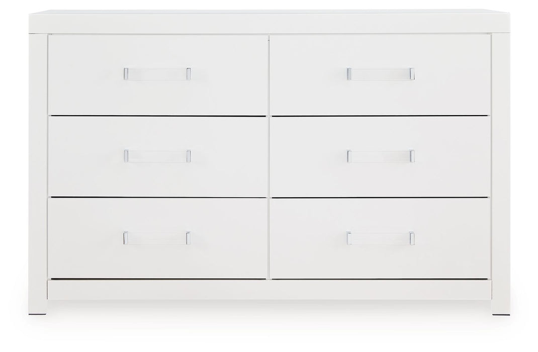 Maeling - Six Drawer Dresser - Stylish Home Furniture