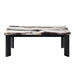 Strata - Faux Marble 3 Piece Occasional Set (1 Coffee & 2 End Tables) - Black / White - Stylish Home Furniture