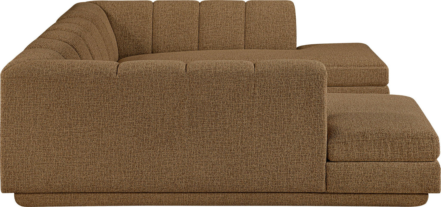 Modari - Sectional - Brown - Stylish Home Furniture