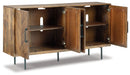 PratTVille - Accent Cabinet - Brown - Stylish Home Furniture