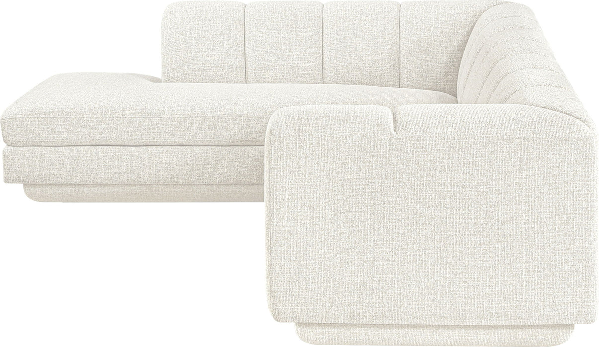 Modari - Sectional - Cream - Stylish Home Furniture