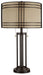 Hanswell - Metal Table Lamp  - Dark Brown - Stylish Home Furniture