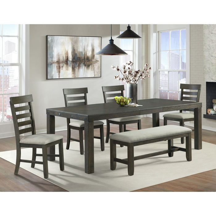 Colorado - Bench - Charcoal - Stylish Home Furniture